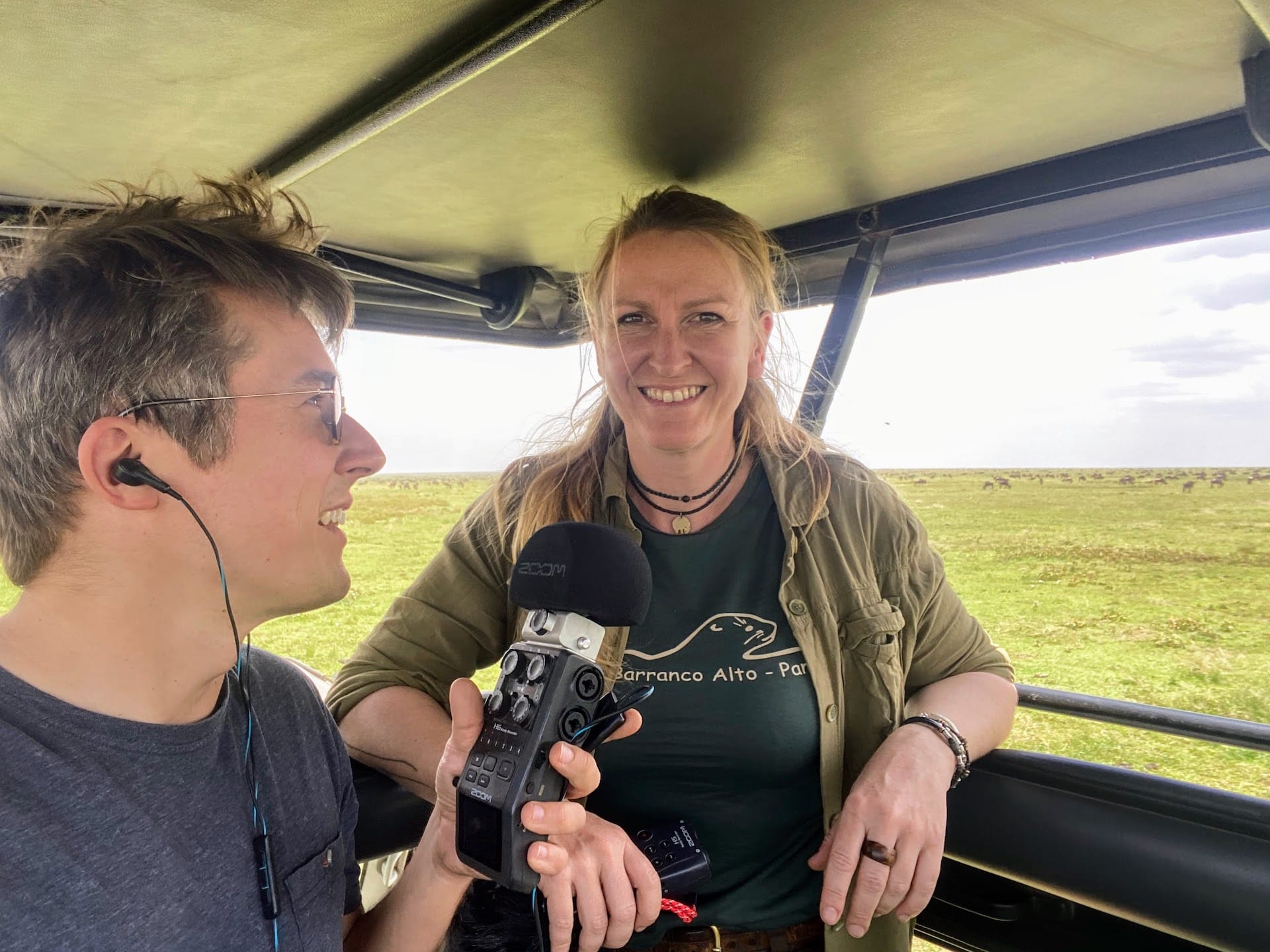 Tansania_Foto 22_LydiaErik_at work